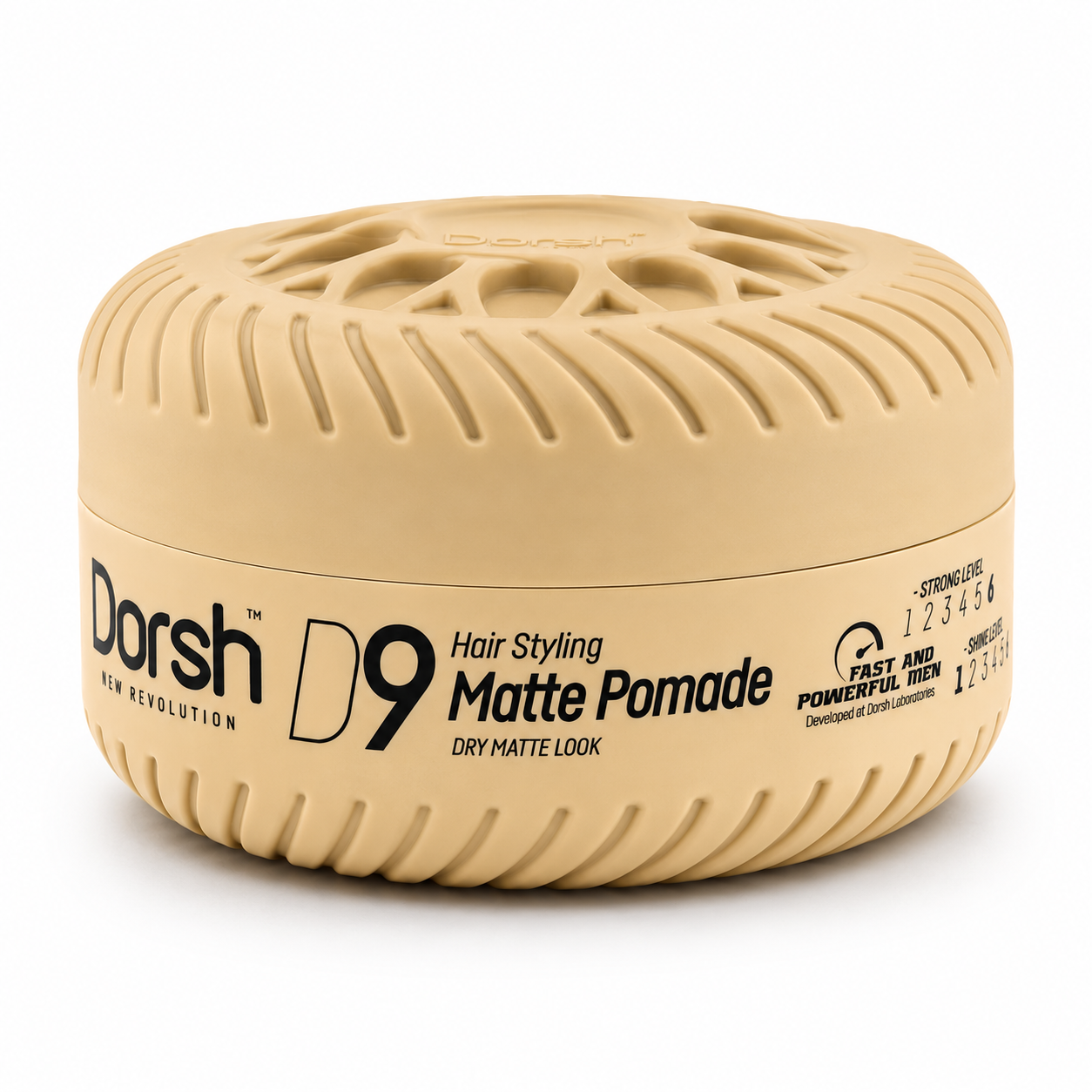 Dorsh D9 Hair Styling Matte Pomade (Dry Matte Look)