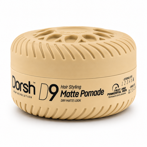 Dorsh D9 Hair Styling Matte Pomade (Dry Matte Look)
