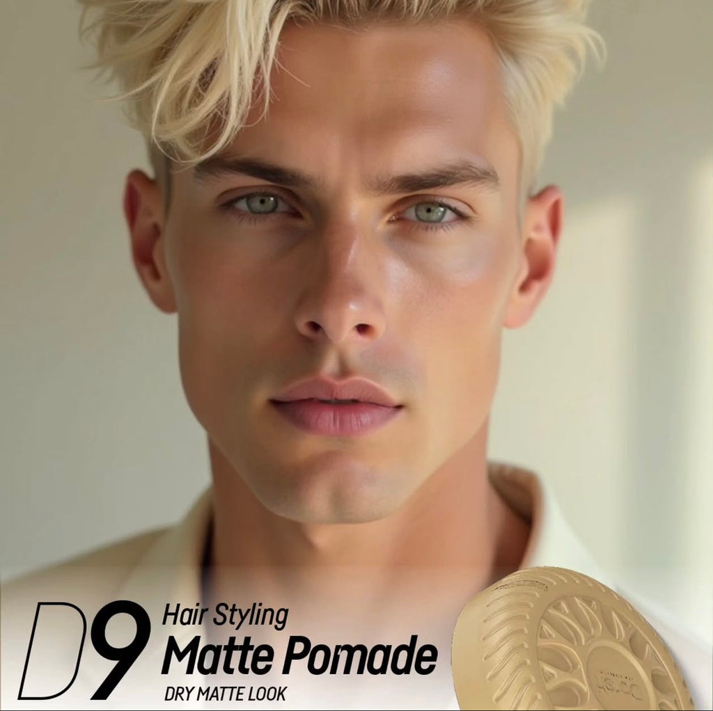 Dorsh D9 Hair Styling Matte Pomade (Dry Matte Look)