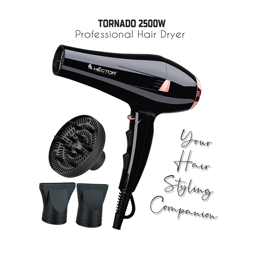 Hector Professional 2500 Watt Tornado Hair Dryer