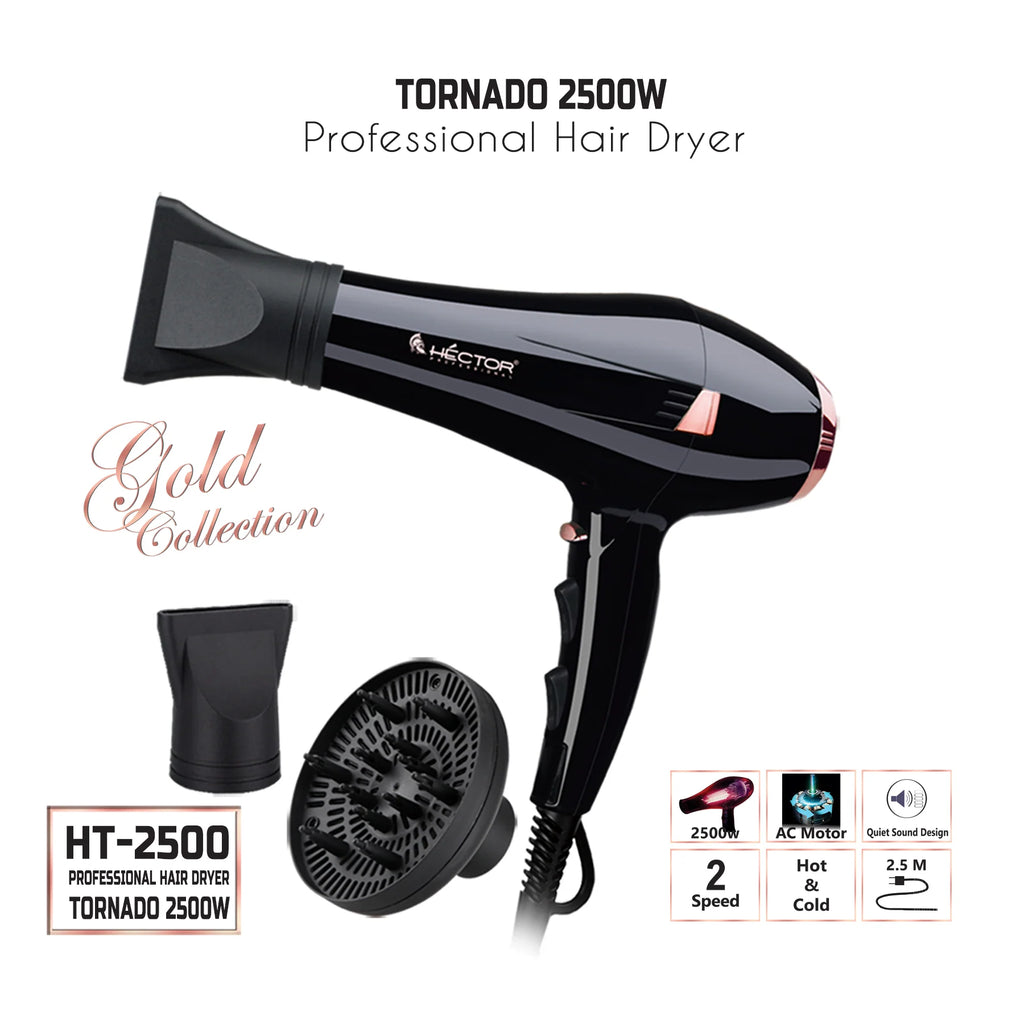 Hector Professional 2500 Watt Tornado Hair Dryer